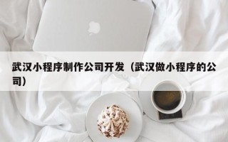 武汉小程序制作公司开发（武汉做小程序的公司）