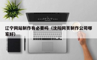 辽宁网站制作有必要吗（沈阳网页制作公司哪家好）